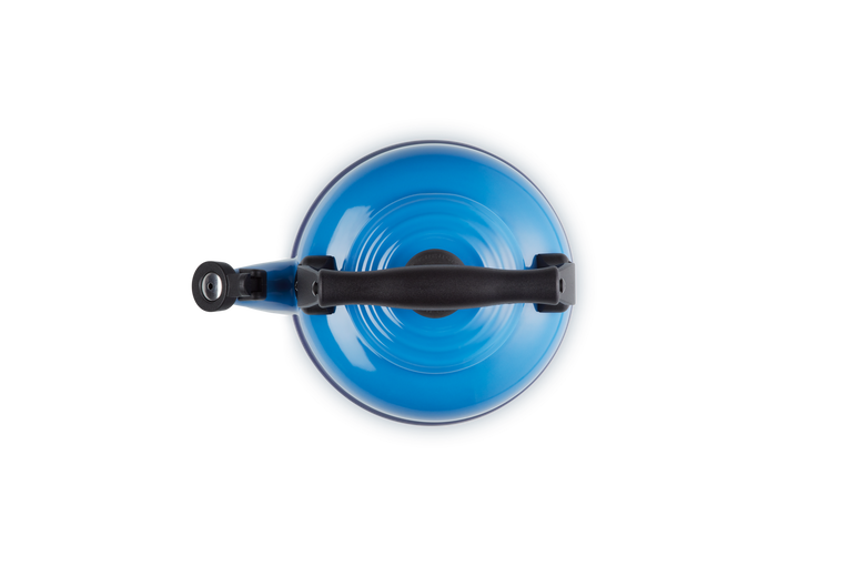 Le Creuset Traditional 2L Azure Kettle, durable enamel finish, perfect for boiling water - available at Keans Claremorris