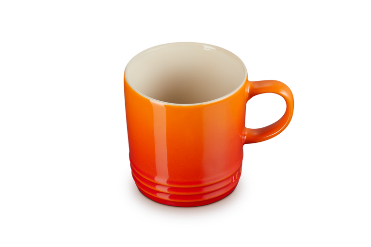Le Creuset 350ml Volcanic Stoneware Mug, durable and stylish, available at Keans Claremorris.