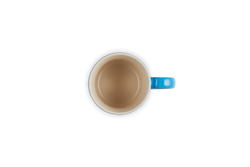 Le Creuset Stoneware Espresso Mug 100ml in Azure blue, durable and stylish - available at Keans Claremorris.