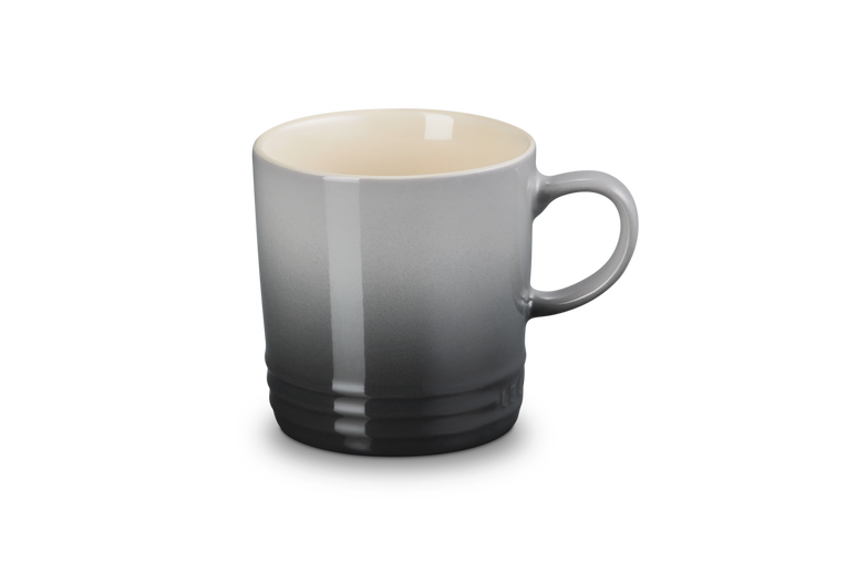 Le Creuset Stoneware Mug 350ml Flint, durable scratch-resistant glaze, heat-retentive, dishwasher safe – Keans Claremorris
