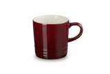 Le Creuset 350ml Garnet stoneware mug, durable, heat-retentive, scratch-resistant glaze – available at Keans Claremorris.