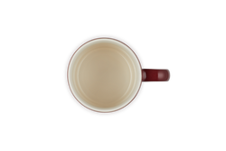 Le Creuset 350ml Garnet Stoneware Mug, durable and vibrant, available at Keans Claremorris.