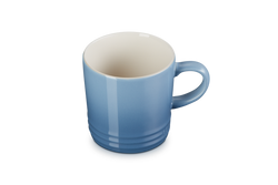 Le Creuset 350ml Chambray Stoneware Mug, durable and stylish, available at Keans Claremorris.
