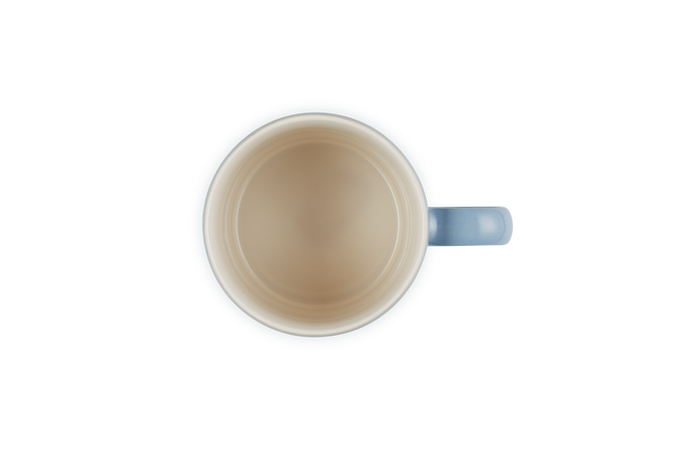 Le Creuset 350ml Chambray Stoneware Mug, durable and stylish, available at Keans Claremorris.