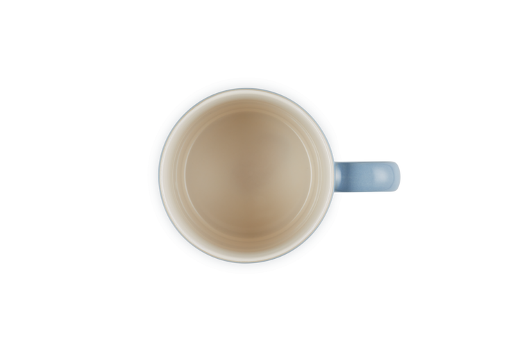 Le Creuset 350ml Chambray Stoneware Mug, durable and stylish, available at Keans Claremorris.