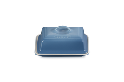 Le Creuset Butter Dish in Chambray Blue – Durable Stoneware Butter Keeper | Keans Claremorris
