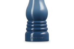 Le Creuset 21cm Chambray Pepper Mill, durable ceramic grinder, stylish kitchen tool – available at Keans Claremorris.