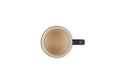 Le Creuset Stoneware Espresso Mug 100ml in Satin Black - Durable, Stylish Coffee Cup | Keans Claremorris