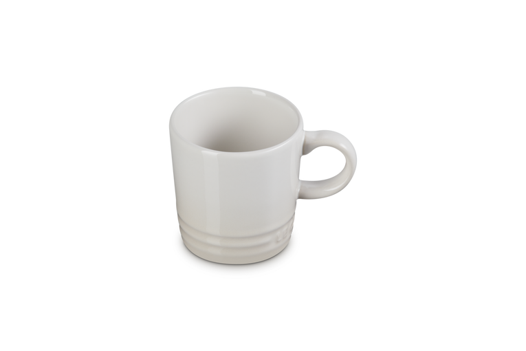 Le Creuset Stoneware Espresso Mug 100ml in Meringue color – durable, stylish coffee cup | Keans Claremorris