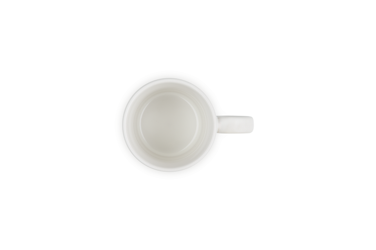 Le Creuset Stoneware Espresso Mug 100ml in Meringue color – Durable, stylish coffee cup | Keans Claremorris