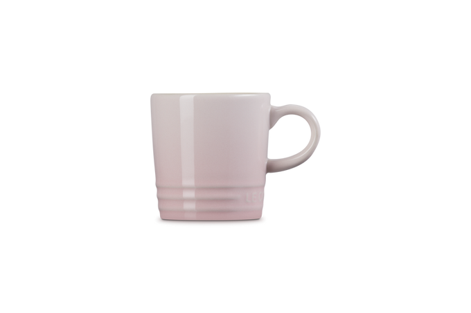 Le Creuset Stoneware Espresso Mug 100ml in Shell Pink – Durable, Stylish Coffee Cup | Keans Claremorris
