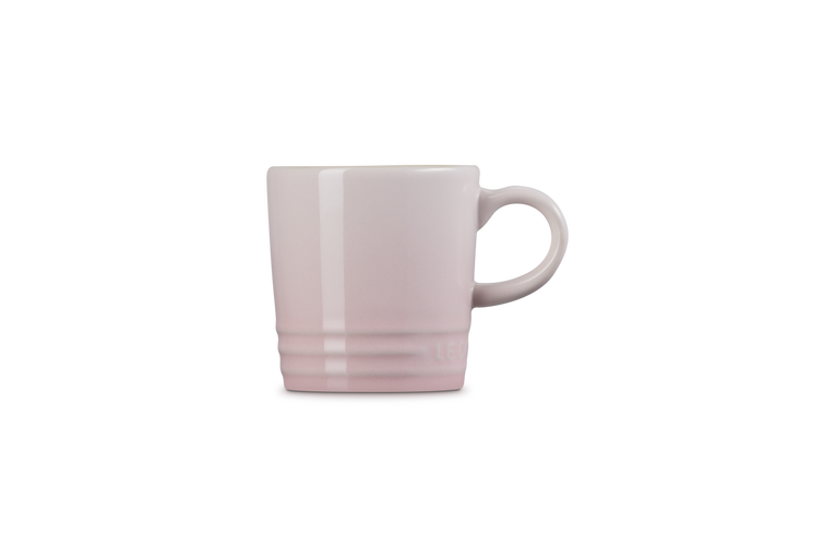 Le Creuset Stoneware Espresso Mug 100ml in Shell Pink – Durable, Stylish Coffee Cup | Keans Claremorris