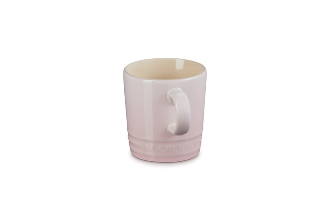 Le Creuset Stoneware Espresso Mug 100ml in Shell Pink – Durable, stylish coffee cup | Keans Claremorris