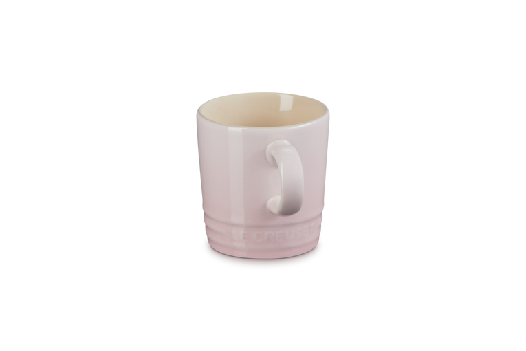 Le Creuset Stoneware Espresso Mug 100ml in Shell Pink – Durable, stylish coffee cup | Keans Claremorris