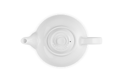 Le Creuset Stoneware Classic Teapot 1.3L in White – Durable, Elegant Design | Available at Keans Claremorris