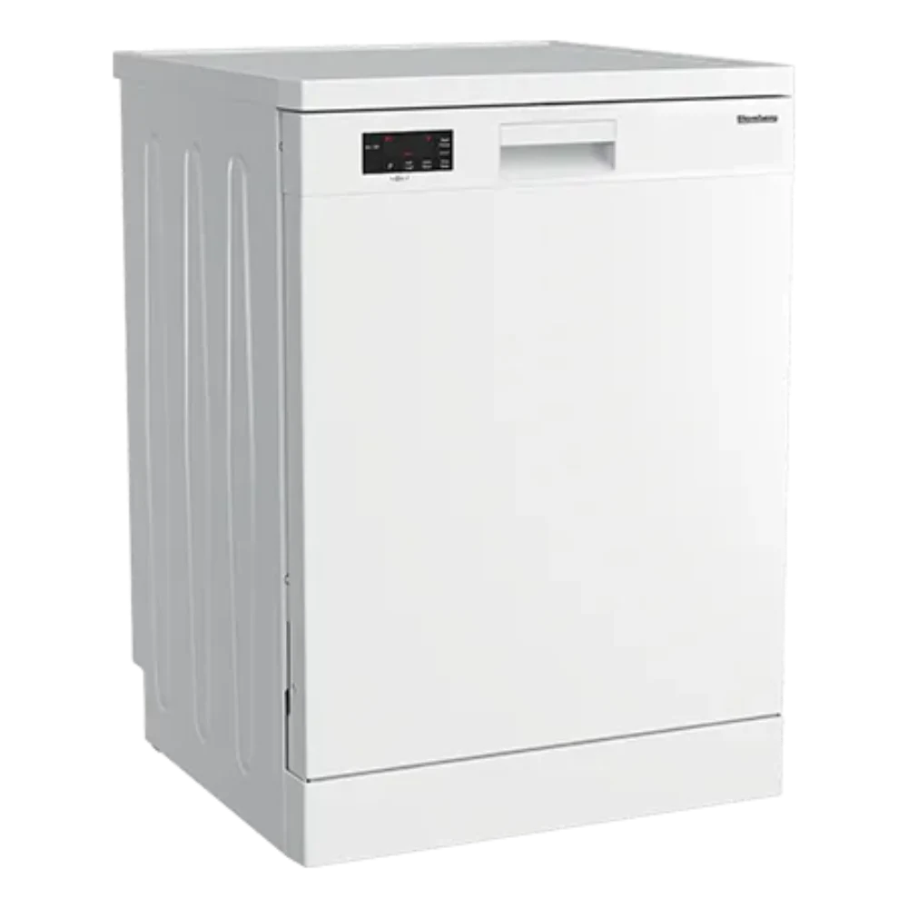 Blomberg 13 Place White Dishwasher with digital control panel on the top left front panel