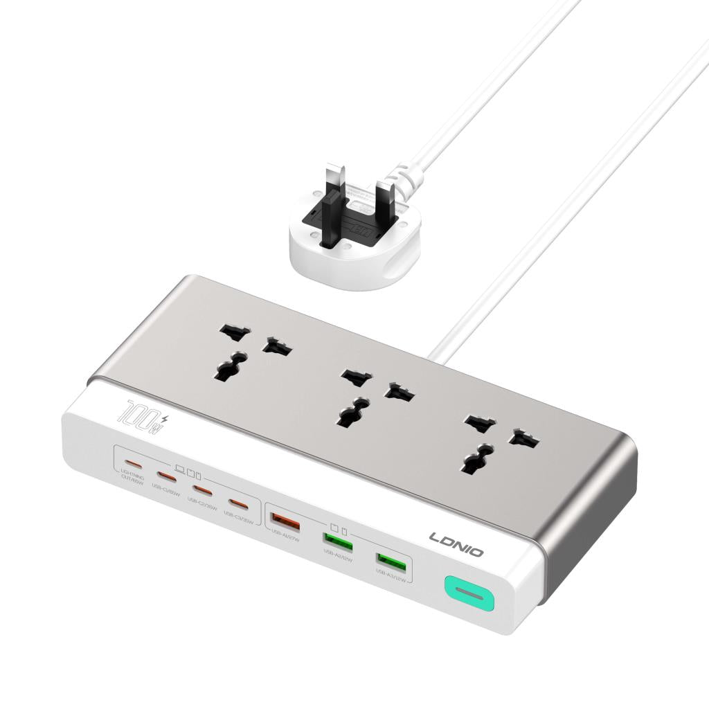 LDNIO 100W PD 10In1 Gan Desktop Charging Station | 604397 Keans Claremorris