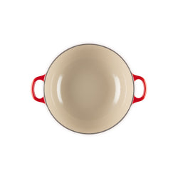 Le Creuset Christmas Soup Pot Holly Cerise
