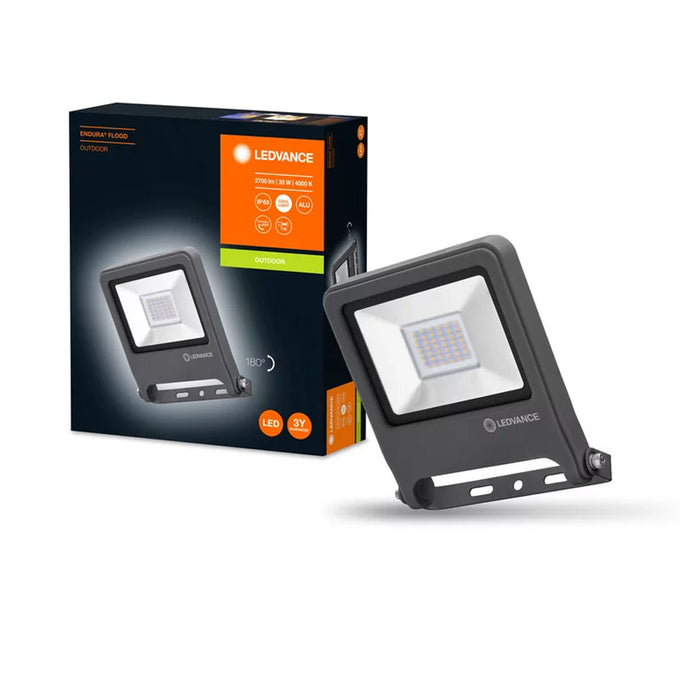 Endura LED Floodlight 50W 4500 Lumens bright outdoor lighting – available at Keans Claremorris.