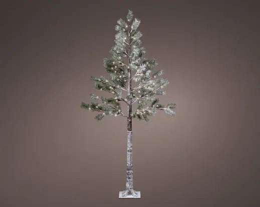 LED Snowy Pine Outdoor Tree H180cm with 96 Lights | Keans Claremorris