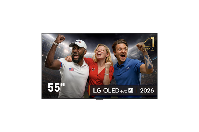 LG OLED Evo Ai G6 55" 2026 4K Smart Tv - Wall Mount Version| OLED55G64LW.AEI Keans Claremorris