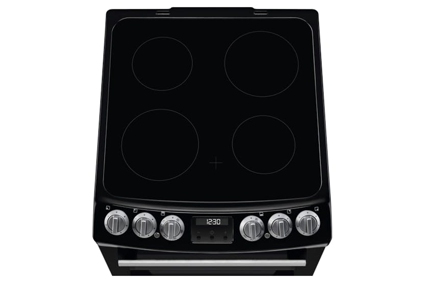 Electrolux 55cm Double Oven Electric Cooker LKR555100X with sleek design, available at Keans Claremorris.