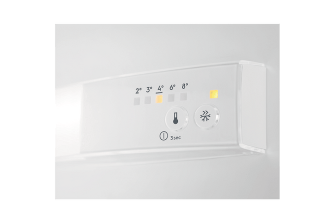 Electrolux 70/30 Built-in Frost Free Fridge Freezer, energy-efficient cooling, available at Keans Claremorris.