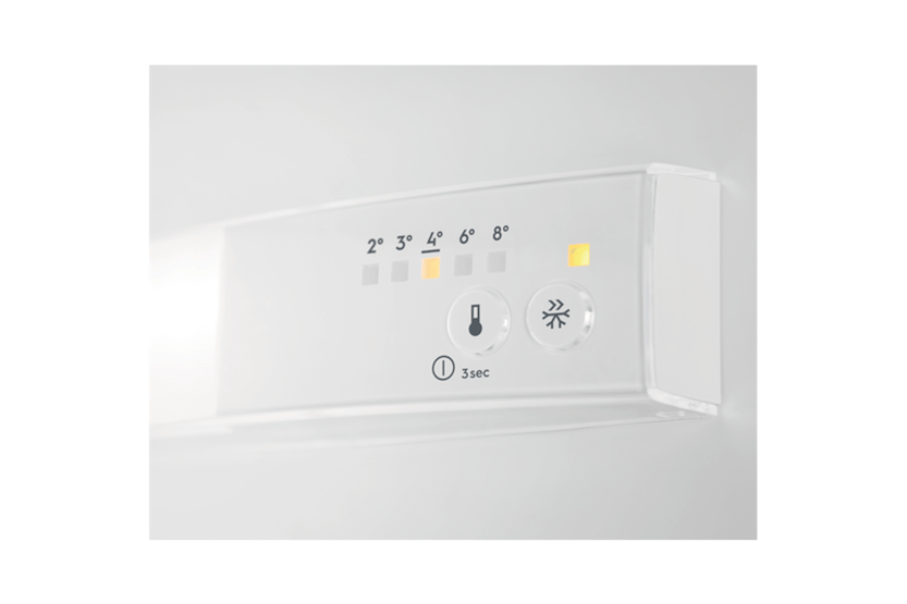 Electrolux 70/30 Built-in Frost Free Fridge Freezer, energy-efficient cooling, available at Keans Claremorris.