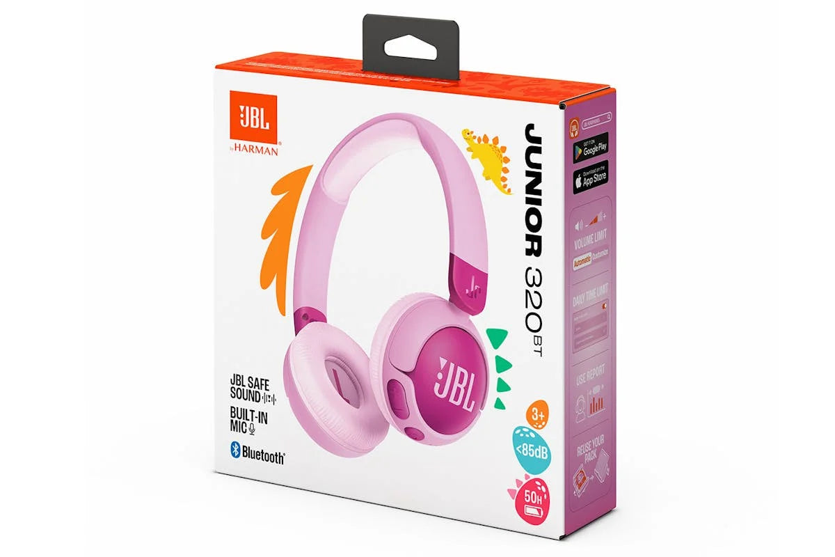 JBL Junior 320BT Kids Wireless On-Ear Headphones Purple | JBLJR320BTPUR - Image 6