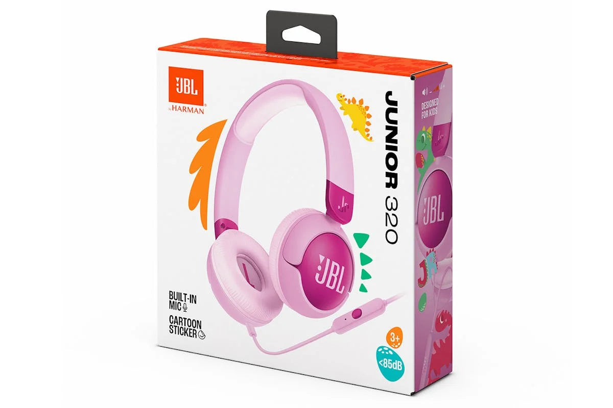 JBL Junior 320 Kids On-Ear Headphones Purple | JBLJR320PUR - Image 6