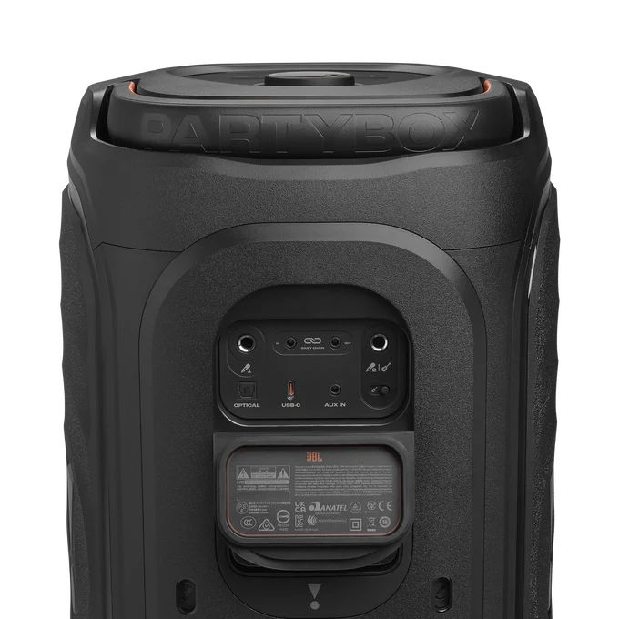 JBL Mid Size Party Speaker Replaceable Battery IPX4 Black| JBLPB130BLKUK - Image 4