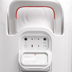 JBL Portable Party Speaker Replaceable Battery Wheels White| JBLPB330WHTUK