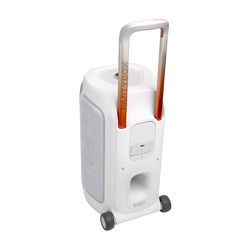 JBL Portable Party Speaker Replaceable Battery Wheels White| JBLPB330WHTUK