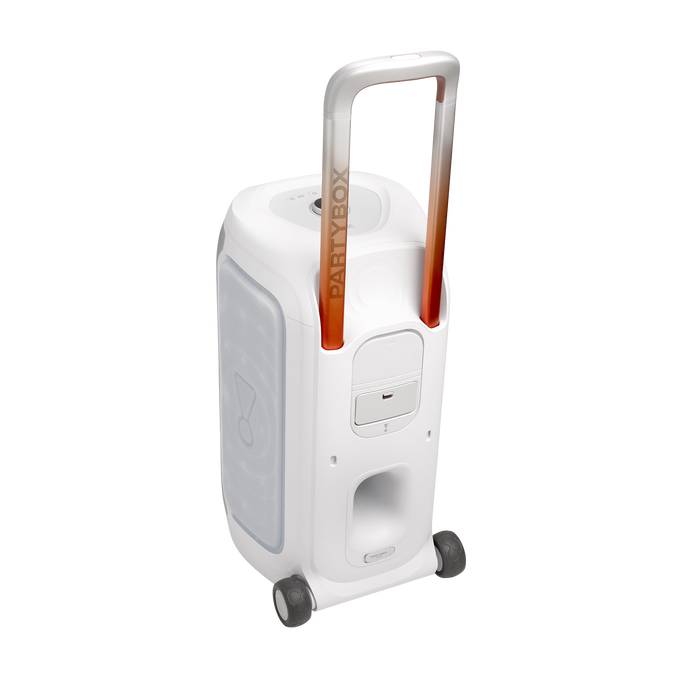 JBL Portable Party Speaker Replaceable Battery Wheels White| JBLPB330WHTUK - Image 3