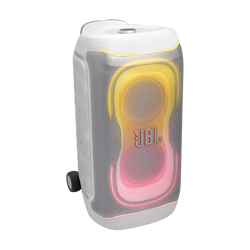 JBL Portable Party Speaker Replaceable Battery Wheels White| JBLPB330WHTUK