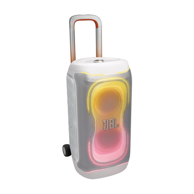 JBL Portable Party Speaker Replaceable Battery Wheels White| JBLPB330WHTUK - Image 7