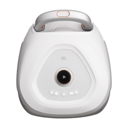 JBL Portable Party Speaker Replaceable Battery Wheels White| JBLPB330WHTUK