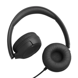 JBL Tune 530 On-Ear Wired Headphones Pure Bass Black| JBLT530BLK