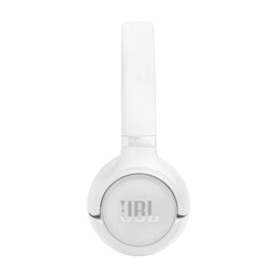 JBL Tune 530 On-Ear Wired Headphones Pure Bass White| JBLT530WHT