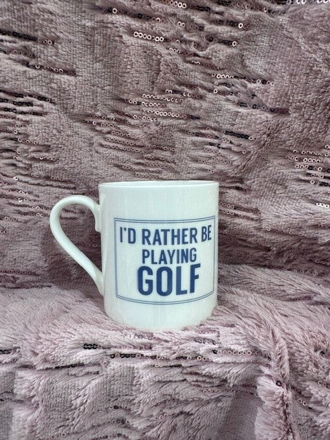 Love The Mug "I'd rather be playing Golf" 375ml
