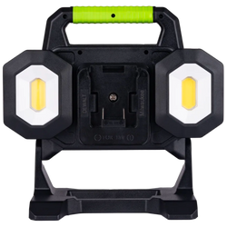 18V Battery LED Triple Head Worklight with Adaptors | LILWV250G65-01