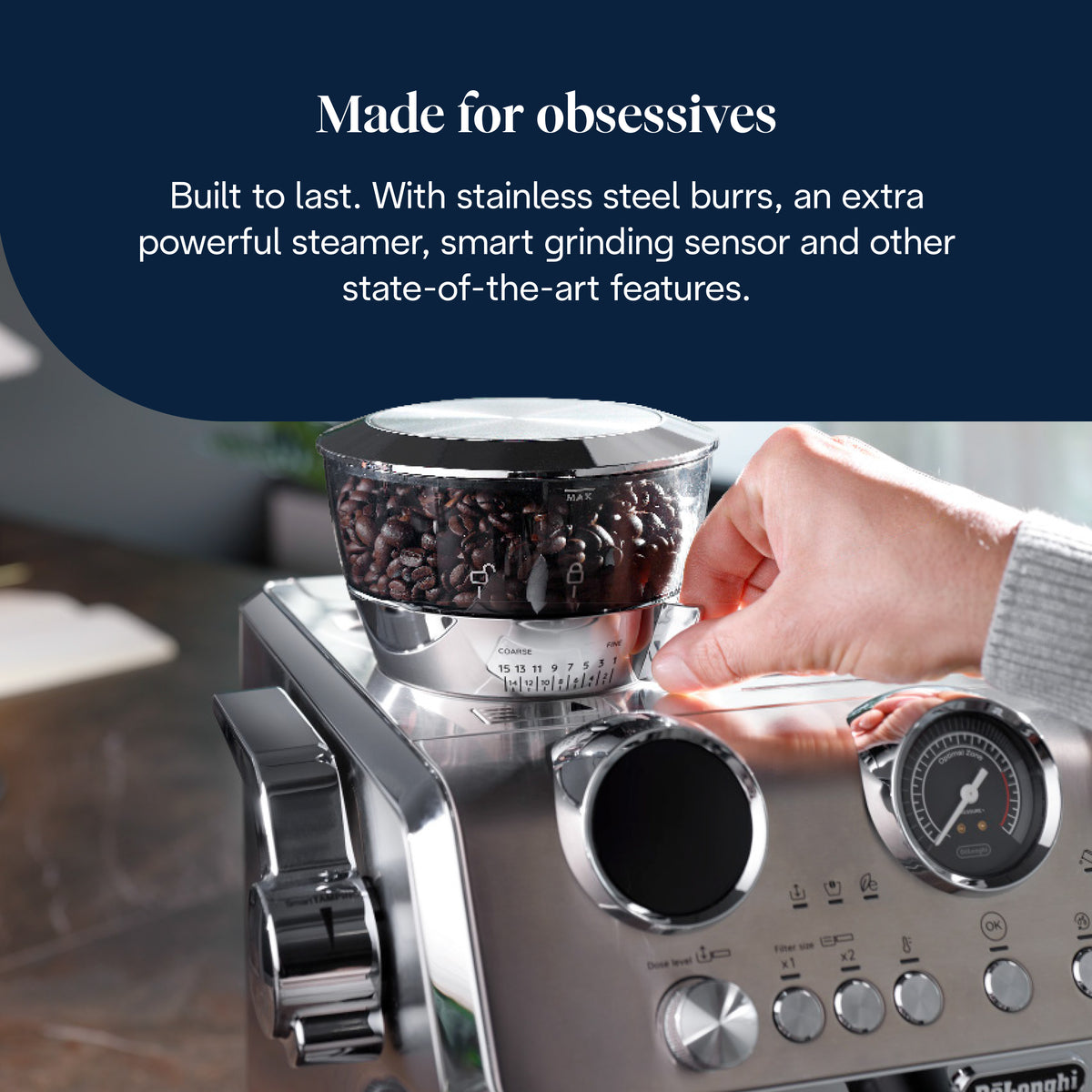 DeLonghi – La Specialista Maestro | EC9885.M - Coffee Machine - Image 9