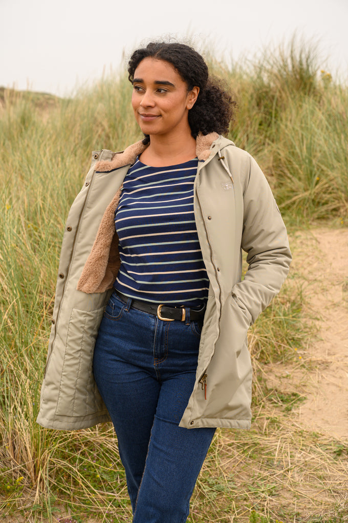 Ladies Coat - Brushwood | Scarlet | Keans Claremorris