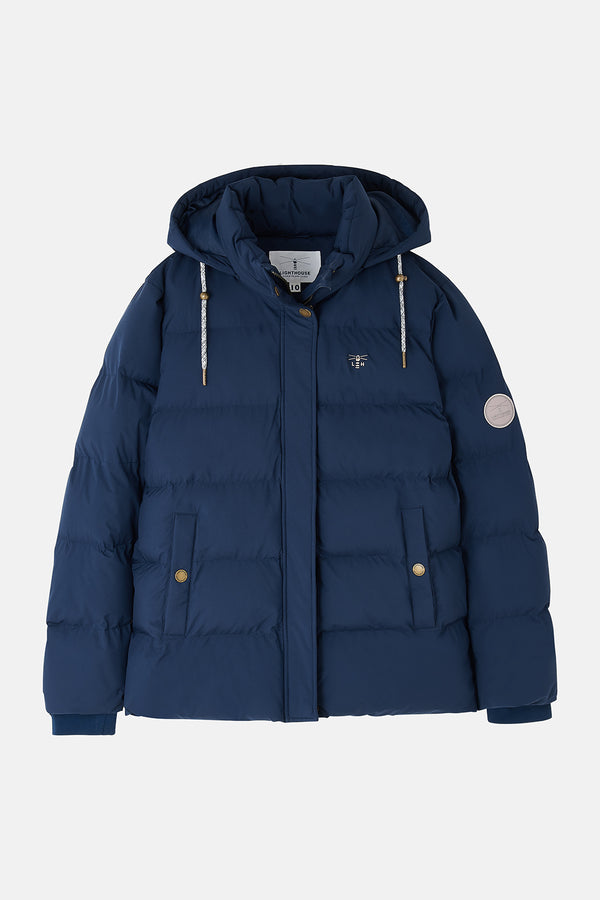 Ladies Outdoor Coat | Margot Ladies Coat | Navy | Keans Claremorris