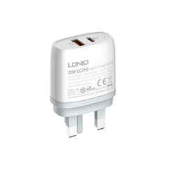 Ldnio 20W PD/QC3.0 USB-C & A Charger | Keans Claremorris