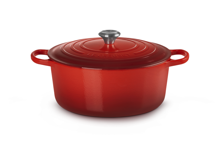 Le Creuset 20cm Round Casserole Cerise Keans Claremorris 