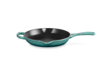 Le Creuset 23cm Signature Round Skillet Blue Riviera Keans Claremorris