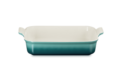 Le Creuset 26cm Deep Rect Dish Blue Riviera Keans Claremorris