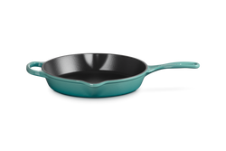 Le Creuset 26cm Signature Deep Skillet Blue Riviera Keans Claremorris