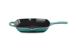Le Creuset 26cm Square Grillit Blue Riviera Keans Claremorris